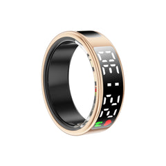 Smart ring med display som aktiveras med en "flip"-rörelse