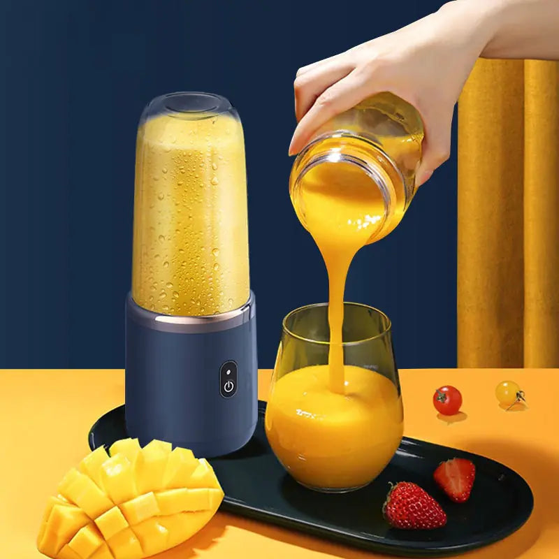 Sladdlös blender med sex skärblad för juice