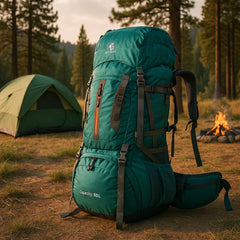Friluftsryggsäck för camping och vandring