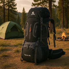Friluftsryggsäck för camping och vandring